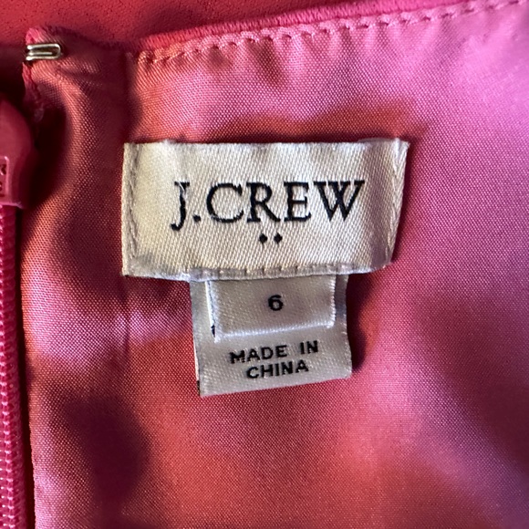 Women J.Crew Midi, Pink Sheath/Pencil dress. - Picture 6 of 9